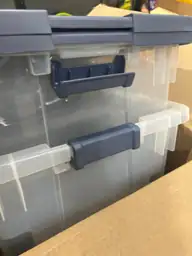 160 Qt. Wheeled Storage Box — Photo 3