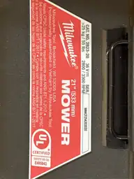 Milwaukee M18 FUEL 21in. Walk-Behind… — Photo 5