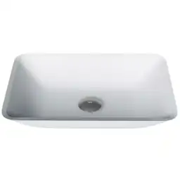 Matte Shell Sottile White Glass… — Photo 2