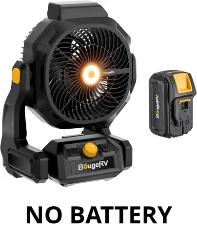 BougeRV F02 Battery Powered Fan… — Photo 1