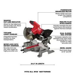 Milwaukee 18V M18 Fual 7-1/4… — Photo 2