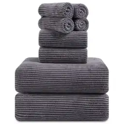 Smuge 8-Piece Bath Towel Set,… — Photo 1