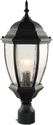 Outdoor Post Light, 21-Inch Aluminum… — Photo 1