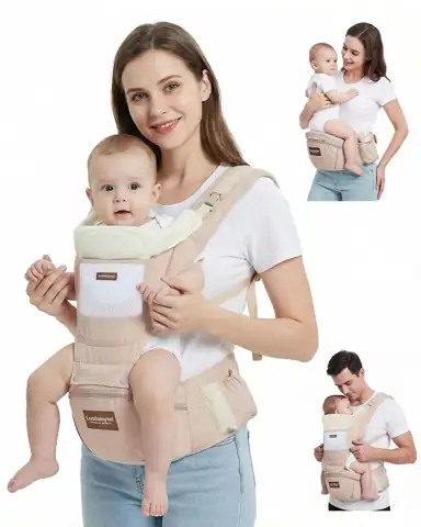 Baby Carrier with Hip Seat,… — Photo 1