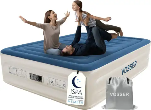 VOSSER Air Mattress Queen with… — Photo 1