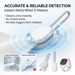 Wireless Bedwetting Alarm, 3 Modes… — Photo 2