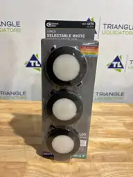 Plug-In 3-Light Black Dimmable Color-Changing… — Photo 3
