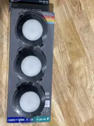 Plug-In 3-Light Black Dimmable Color-Changing… — Photo 6