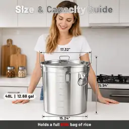 304 Stainless Steel Extra Large… — Photo 2