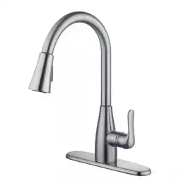 McKenna Single-Handle Pull-Down Kitchen Faucet… — Photo 1