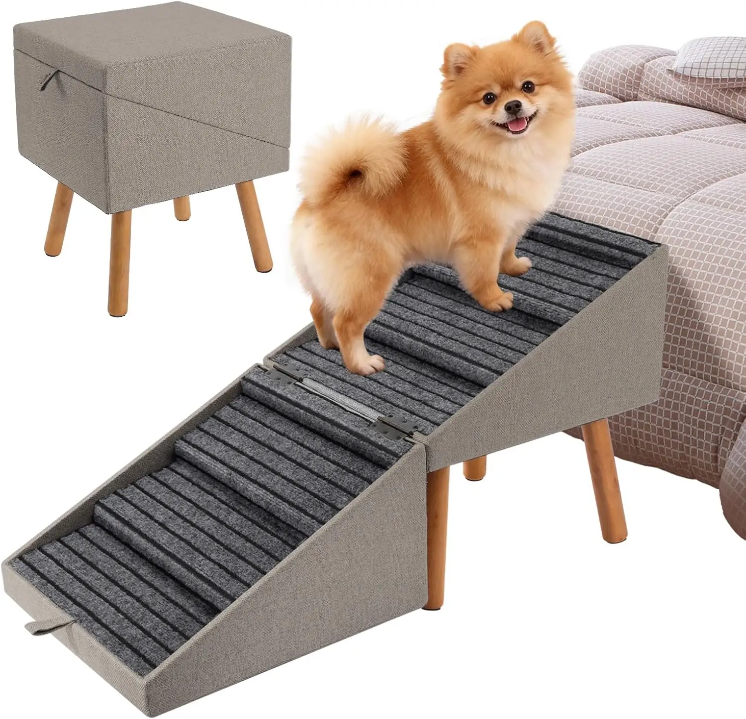 Split Ottoman Dog Ramp for… — Photo 1