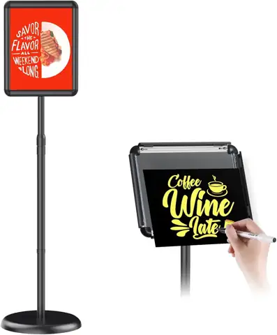 Adjustable Floor Sign Stand for… — Photo 1