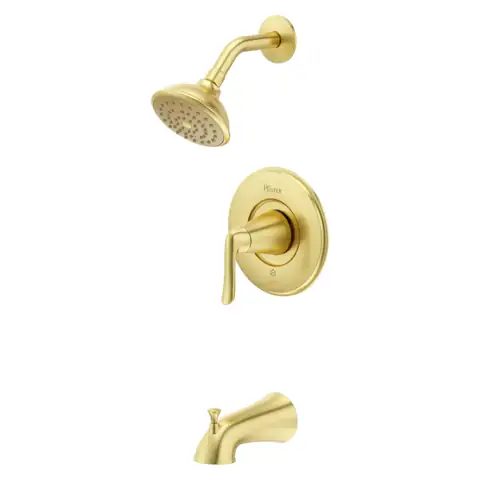 Pfister Willa Brushed Gold 1-Handle… — Photo 1