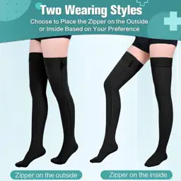 Zipper Compression Stockings for Women… — Photo 2