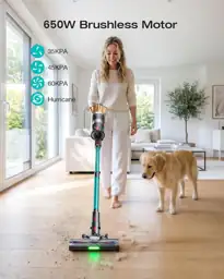 Cordless Vacuum Cleaner, 60KPa 650W,… — Photo 2