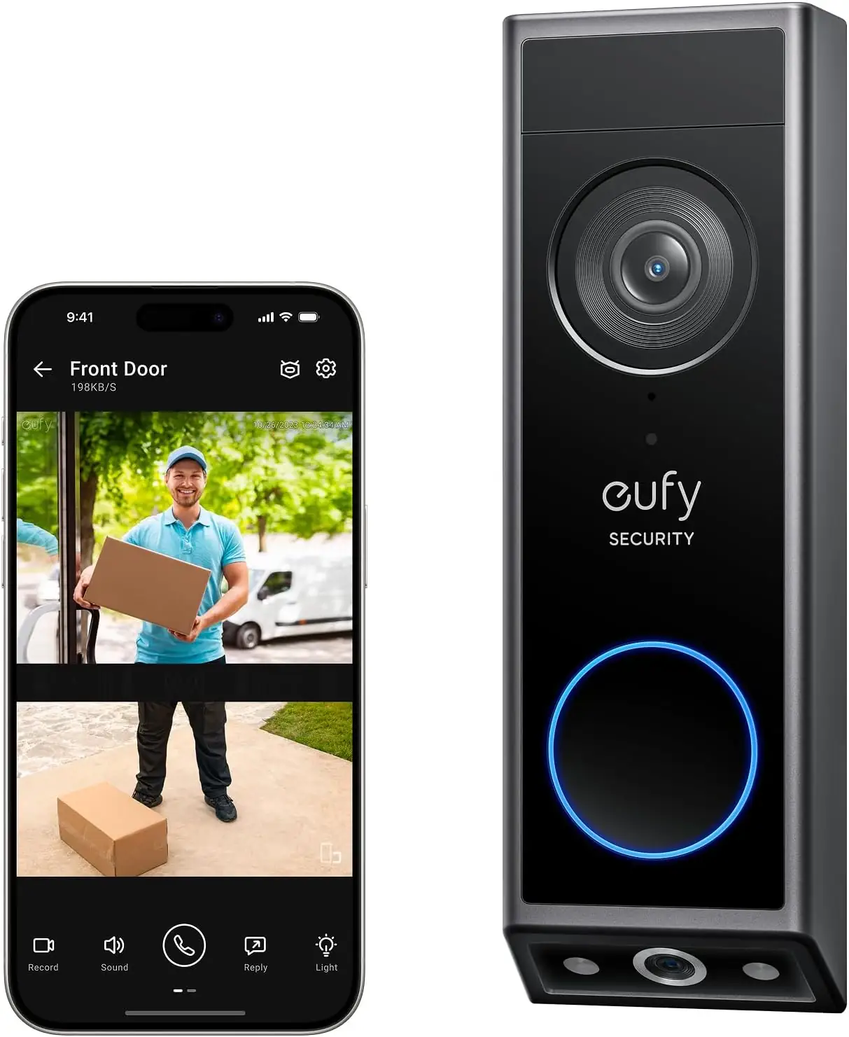 eufy Security Video Doorbell E340,… — Photo 1