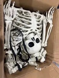 5.4FT Halloween Skeletons, Posable Full-Size… — Photo 3
