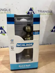 Schlage Georgian Antique Brass Privacy… — Photo 4