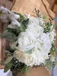 12 Inch Cascade Wedding Bouquets… — Photo 4