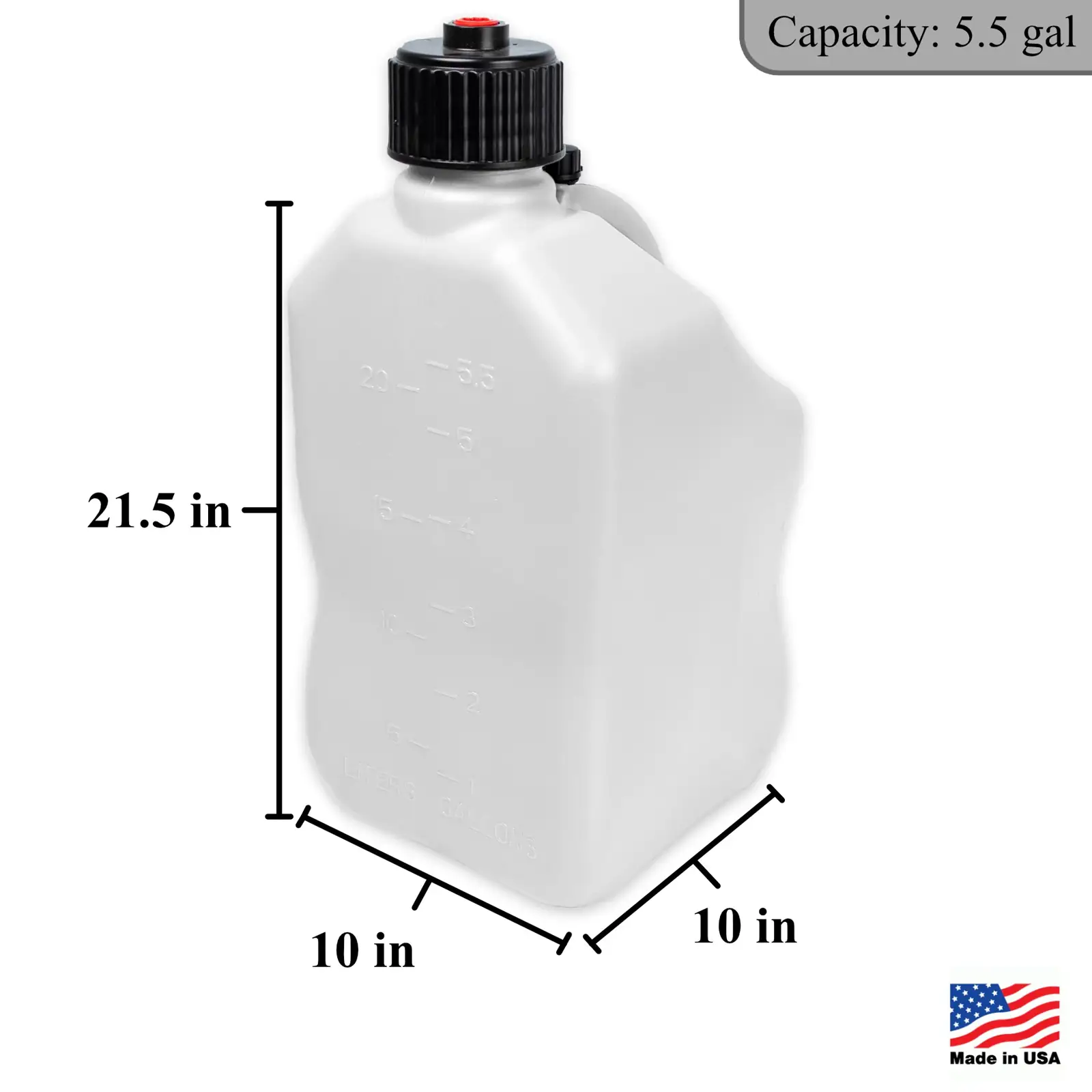Bushman 5.5-Gallon Polyethylene White Water… — Photo 1