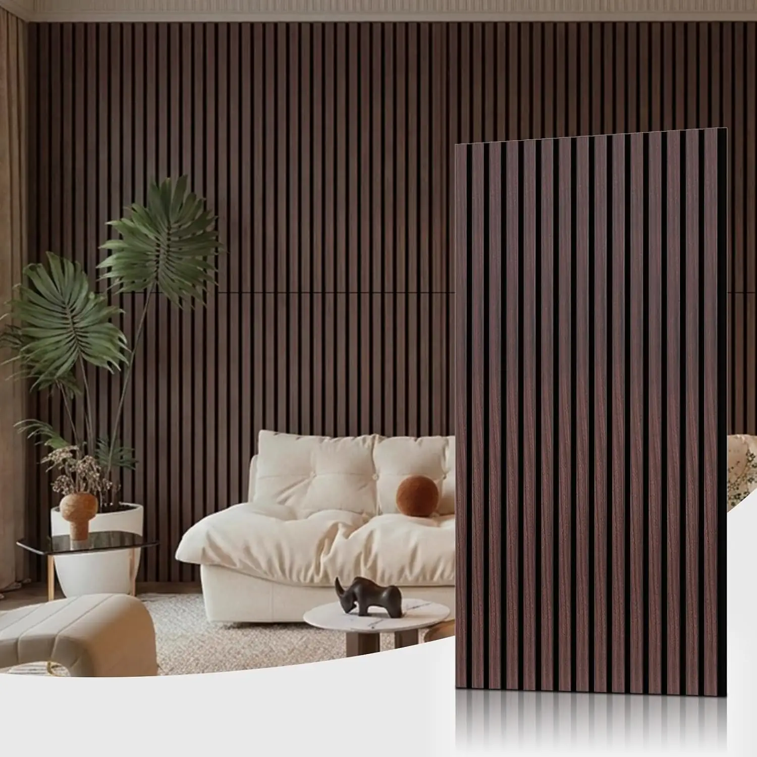 Wood Slat Acoustic Wall Panels,… — Photo 1