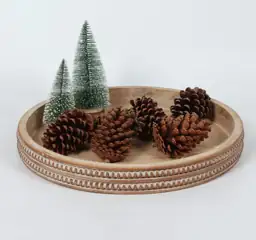 Carah & Cossh Round Wooden… — Photo 2