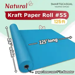 SMART&CASUAL Lake Blue Kraft Craft… — Photo 2
