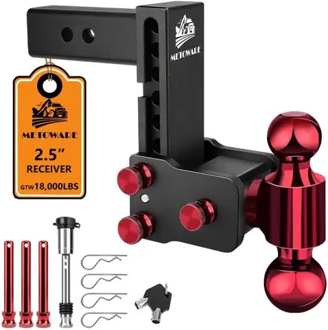 Adjustable Trailer Hitch for 2.5"… — Photo 1