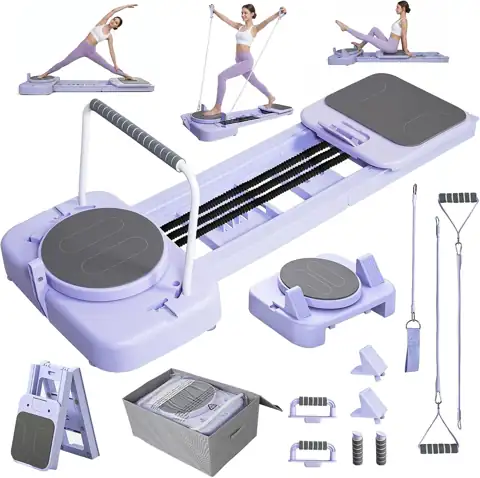 Pilates Reformer Bed, Multifunctional Foldable… — Photo 1