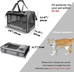 Pet Carrier for Large Cats… — Photo 2