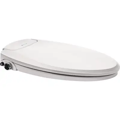 Brondell EcoSeat Round White Bidet… — Photo 1
