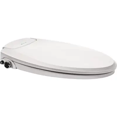 Brondell EcoSeat Round White Bidet… — Photo 1