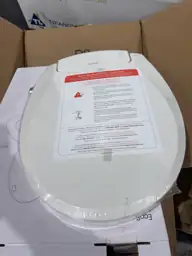 Brondell EcoSeat Round White Bidet… — Photo 4