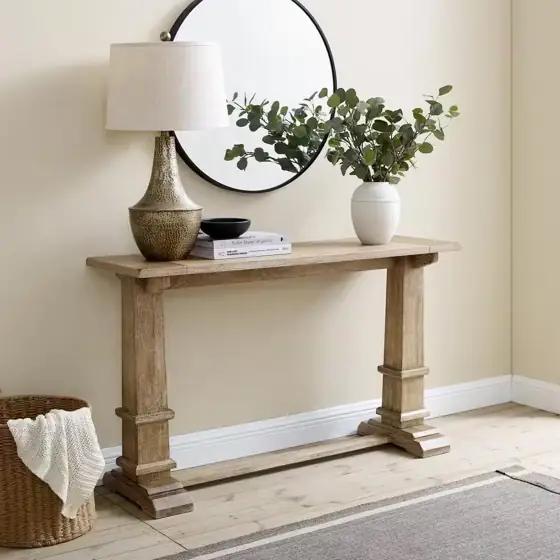 Joanna 50 in. Rustic Brown… — Photo 1