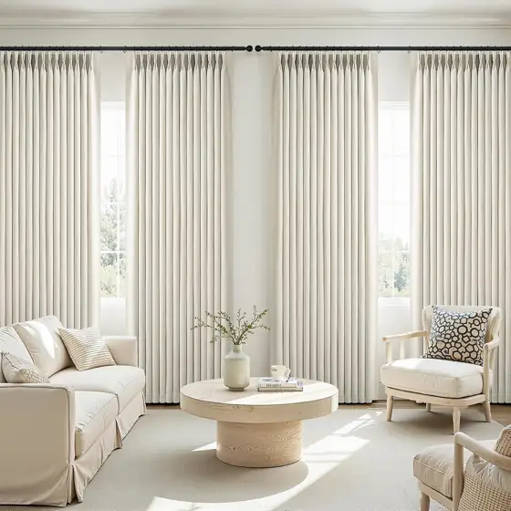 Topfinel 108-Inch Pinch-Pleated Blackout Curtains… — Photo 1