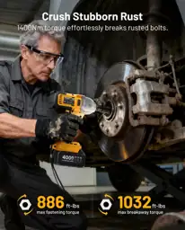 1/2" Cordless Impact Wrench, 1400… — Photo 2