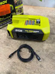 RYOBI 40V 300-Watt Portable Battery… — Photo 4