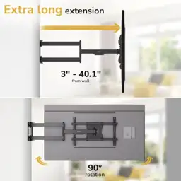 Mount-It! Full-Motion TV Wall Mount… — Photo 2