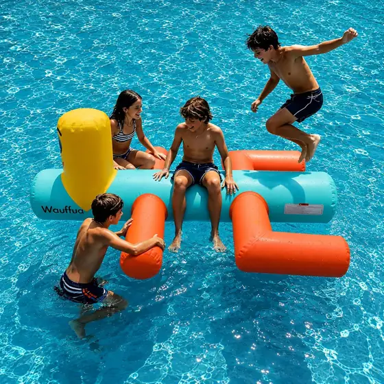 6'/8'/10' Inflatable Fun Pool Floats,… — Photo 1