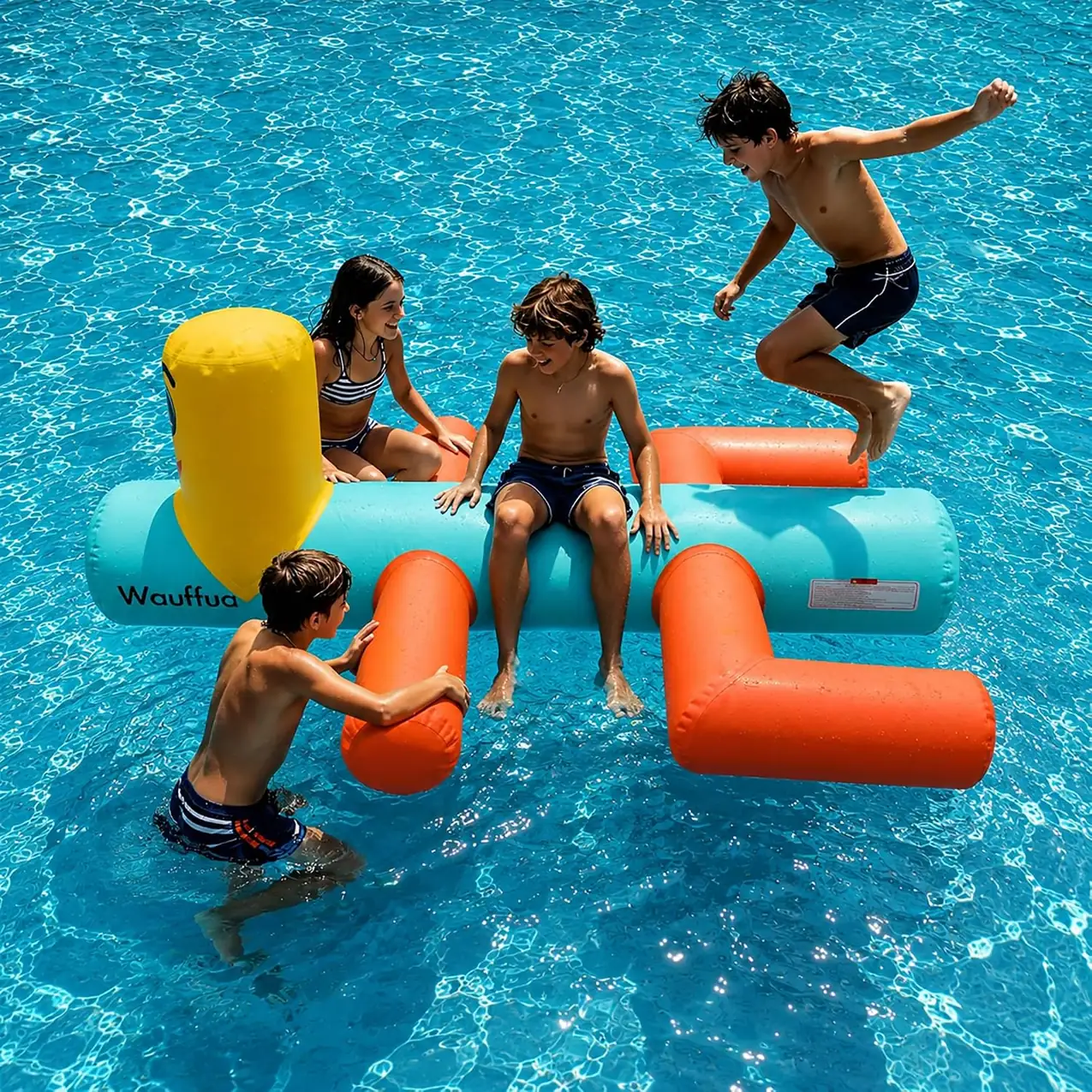 6'/8'/10' Inflatable Fun Pool Floats,… — Photo 1