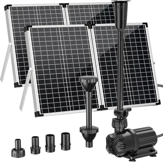 Antfraer 100W Solar Pond Pump,… — Photo 1