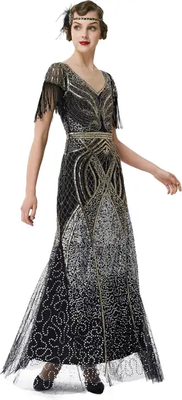 BABEYOND Flapper Dress 1920s Evening… — Photo 1