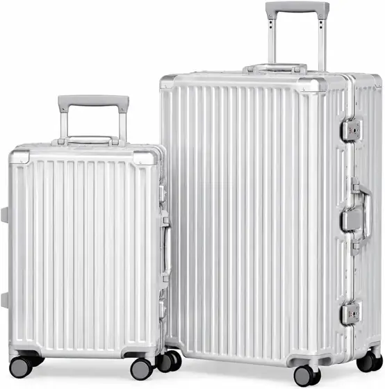 AnyZip 2-Piece Aluminum Frame Carry-On… — Photo 1