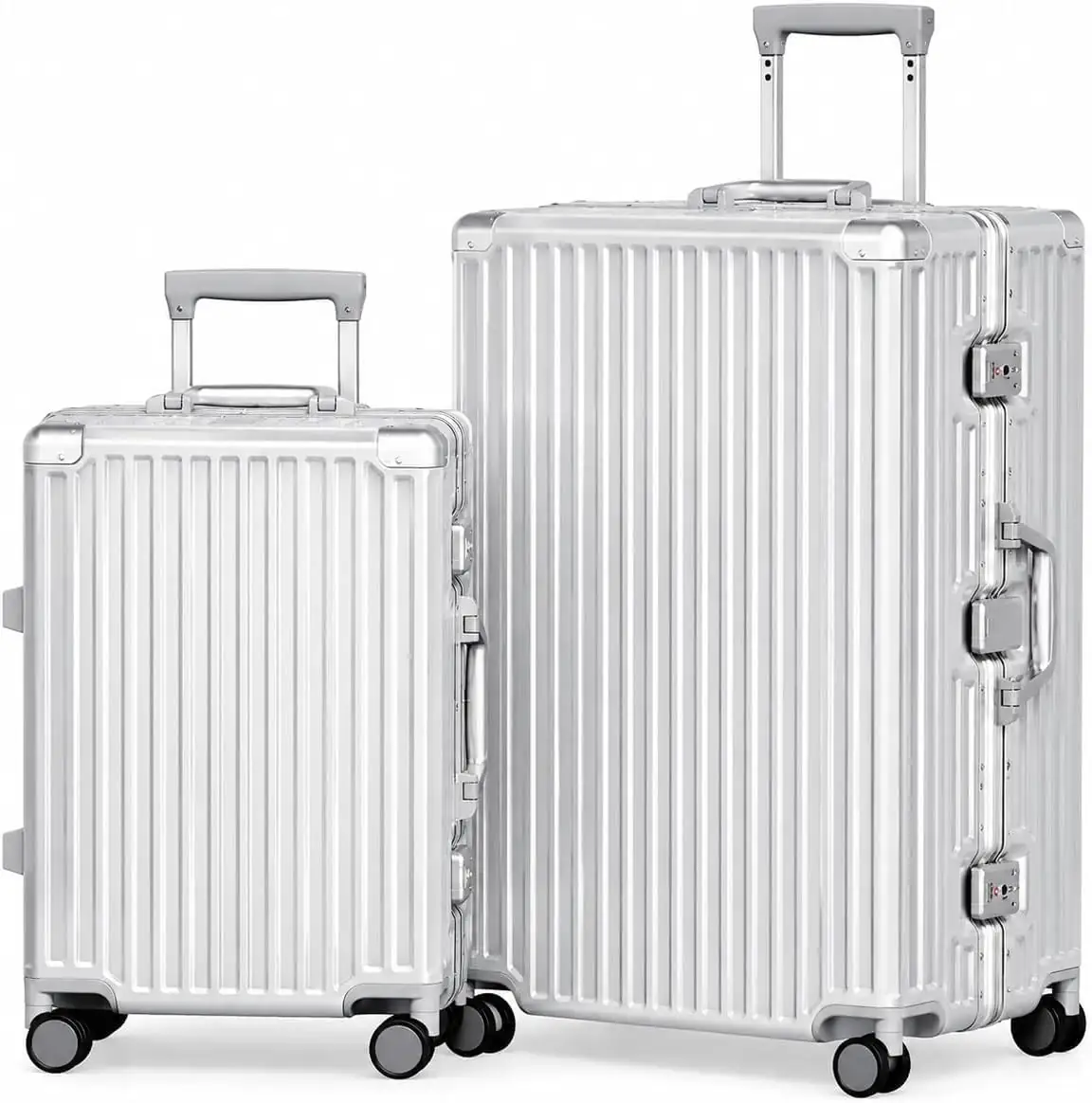 AnyZip 2-Piece Aluminum Frame Carry-On… — Photo 1