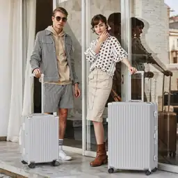AnyZip 2-Piece Aluminum Frame Carry-On… — Photo 2
