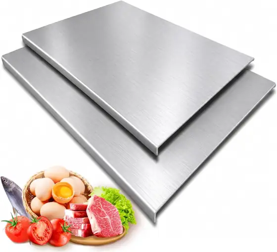2Pcs Stainless Steel Cutting Boards… — Photo 1
