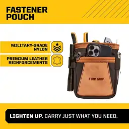 Build-A-Rig Hybrid Leather/Nylon Fastener Pouch — Photo 2