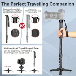 Manbily Camera Monopod with Feet,… — Photo 2