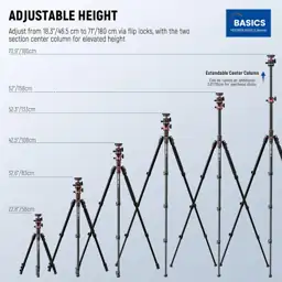 NEEWER Basics 70.9" Camera Tripod… — Photo 2