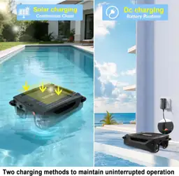 Solar Powered Robotic Pool Skimmer,… — Photo 2